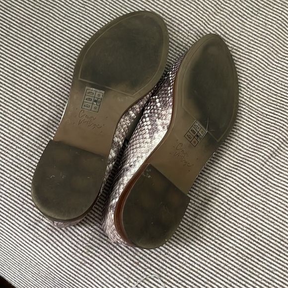 Crown vintage snakeskin loafers - Picture 4 of 4